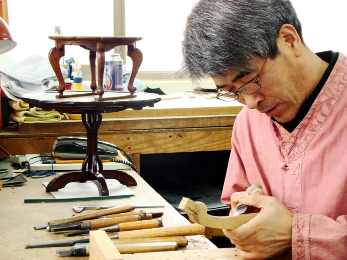 a master of woodwork