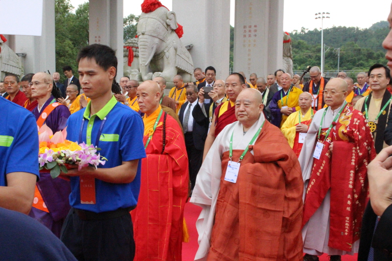 제22차 한중일 불교우호교류회의 ‘세계평화기원법회’가 봉행됐다.