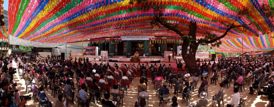 불기 2564년 부처님오신날 봉축 법요식 및 코로나19 극복과 치유를 위한 기도 회향식이 5월30일 서울 조계사에서 열렸다.