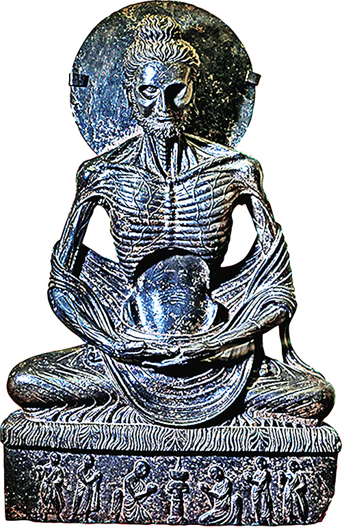 독일 출신으로 스리랑카에서 출가한 불교학자인 아날라요 스님이 붓다의 일대기를 명상가로서의 삶에 초점을 맞춘 '명상가 붓다의 삶'를 최근 출간했다. 사진은 파키스탄 라호르박물관에 모셔져 있는 부처님 고행상.
