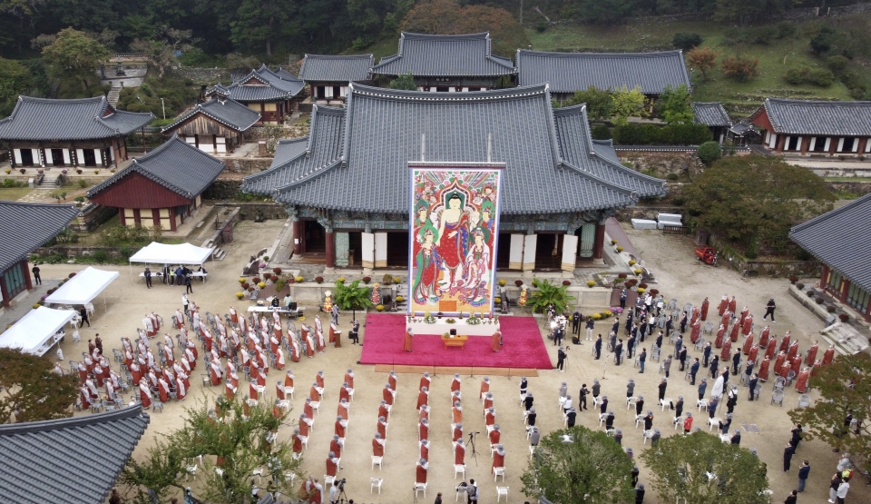 상월선원 결사의 세번째 프로젝트 삼보사찰 천리순례 대장정이 10월1일 송광사에서 입재식을 갖고 첫 발을 내디뎠다.