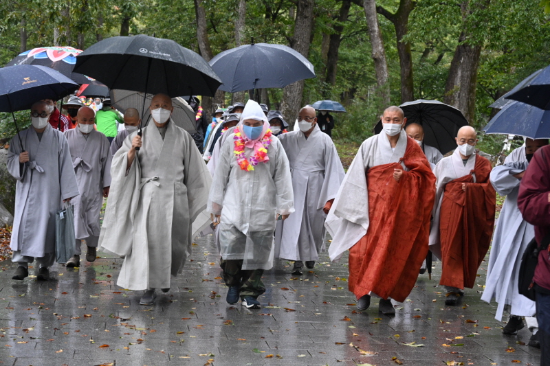 삼보사찰 천리순례단