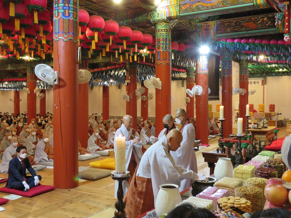 통도사 1377주년 개산대재 '자장율사 창건정신 고양'