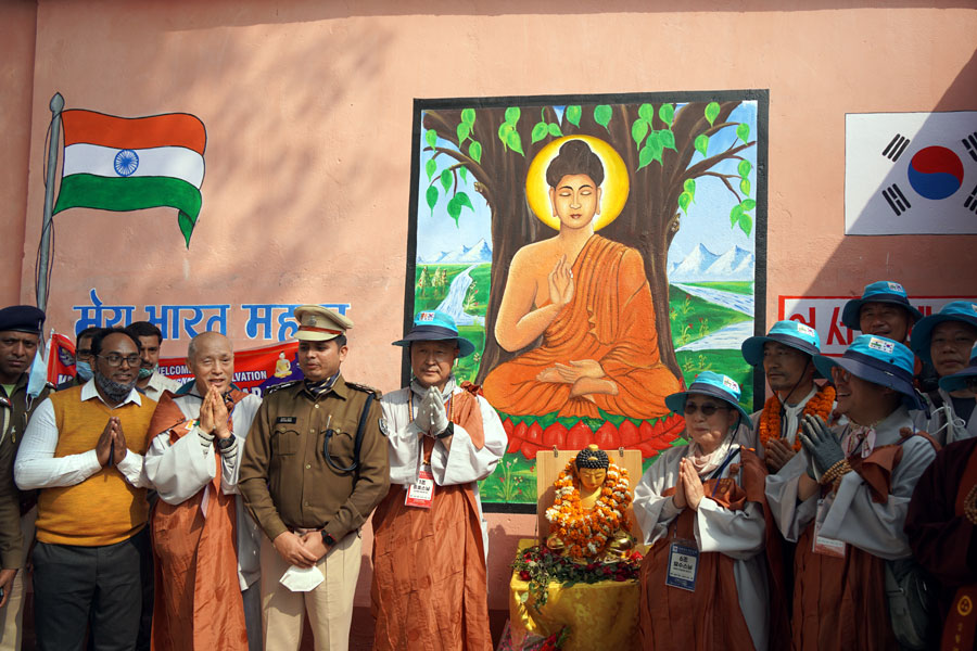 11일 째 숙영지에서 주민 대표와 함께