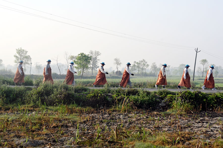 인도순례단은 한국불교 사부대중이 함께 쓰는 새 역사다.