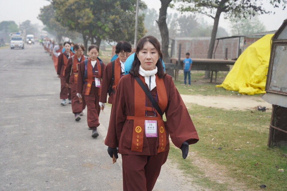 38일차 선두는 우바새 우바이가 섰다.