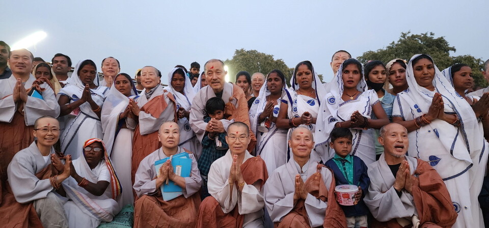 순례단과 주민들의 어울림 한마당