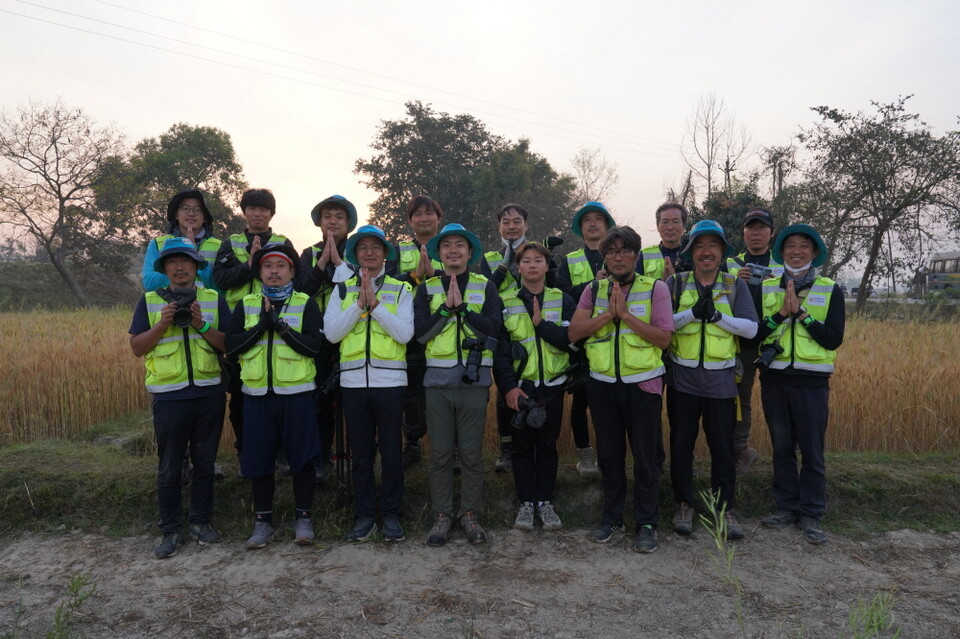 상월결사 인더순례 기자단