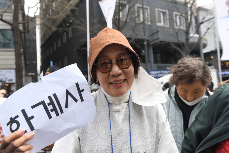 이정기 화계사 신도회 부회장은 이날 “숭고하고 거룩한 상월결사 인도순례의 원만 회향을 불자로서 감사하게 생각한다”고 말했다.