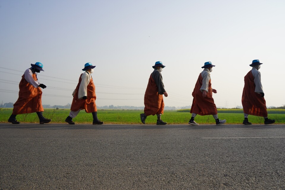 43일간 7대 성지를 순례한 순레단의 모습이다.