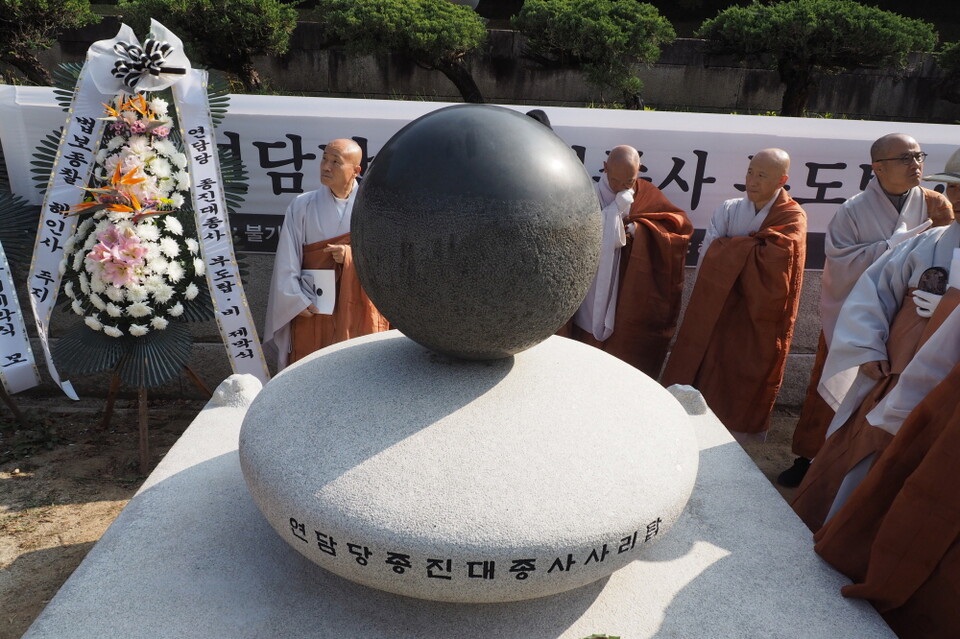 “律門 진작하고자 대종과 큰북 치며 대중 경책하던 종진스님 모습 기억”