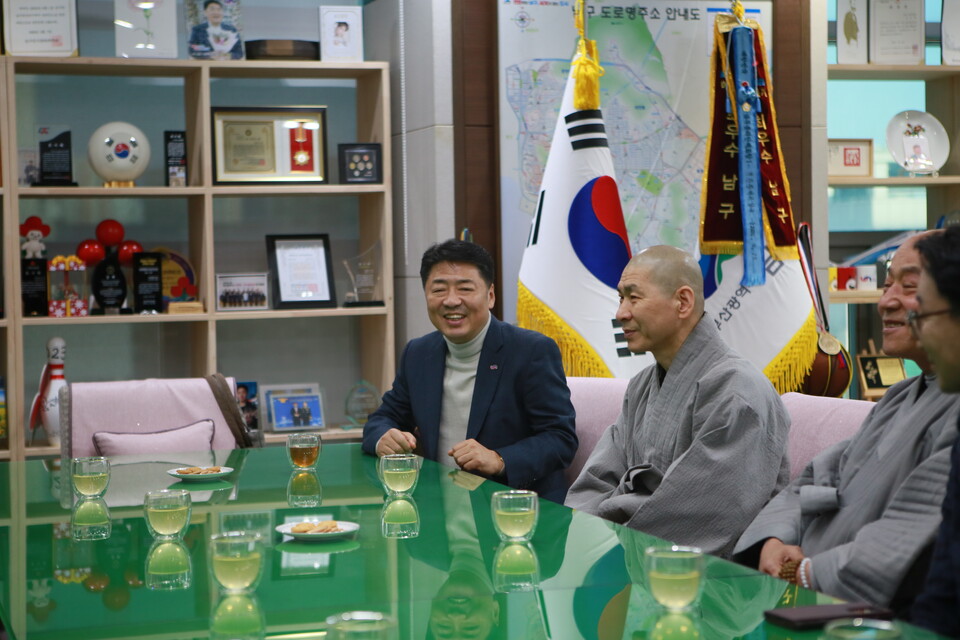 오은택 남구청장.