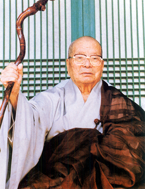 강화 전등사는 11월8일 서운대종사 30주기를 맞아 대대적인 추모행사를 거행한다. 사진은 서운대종사. 불교신문 자료사진