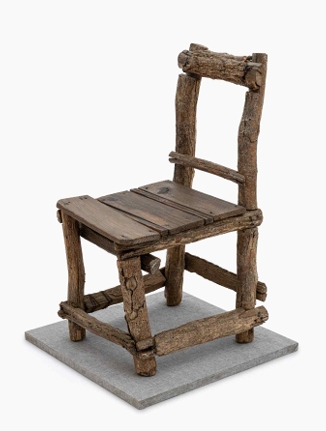 국가유산청이 예비문화유산으로 선정한 법정스님 무소유 상징의 '빠삐용 의자'.