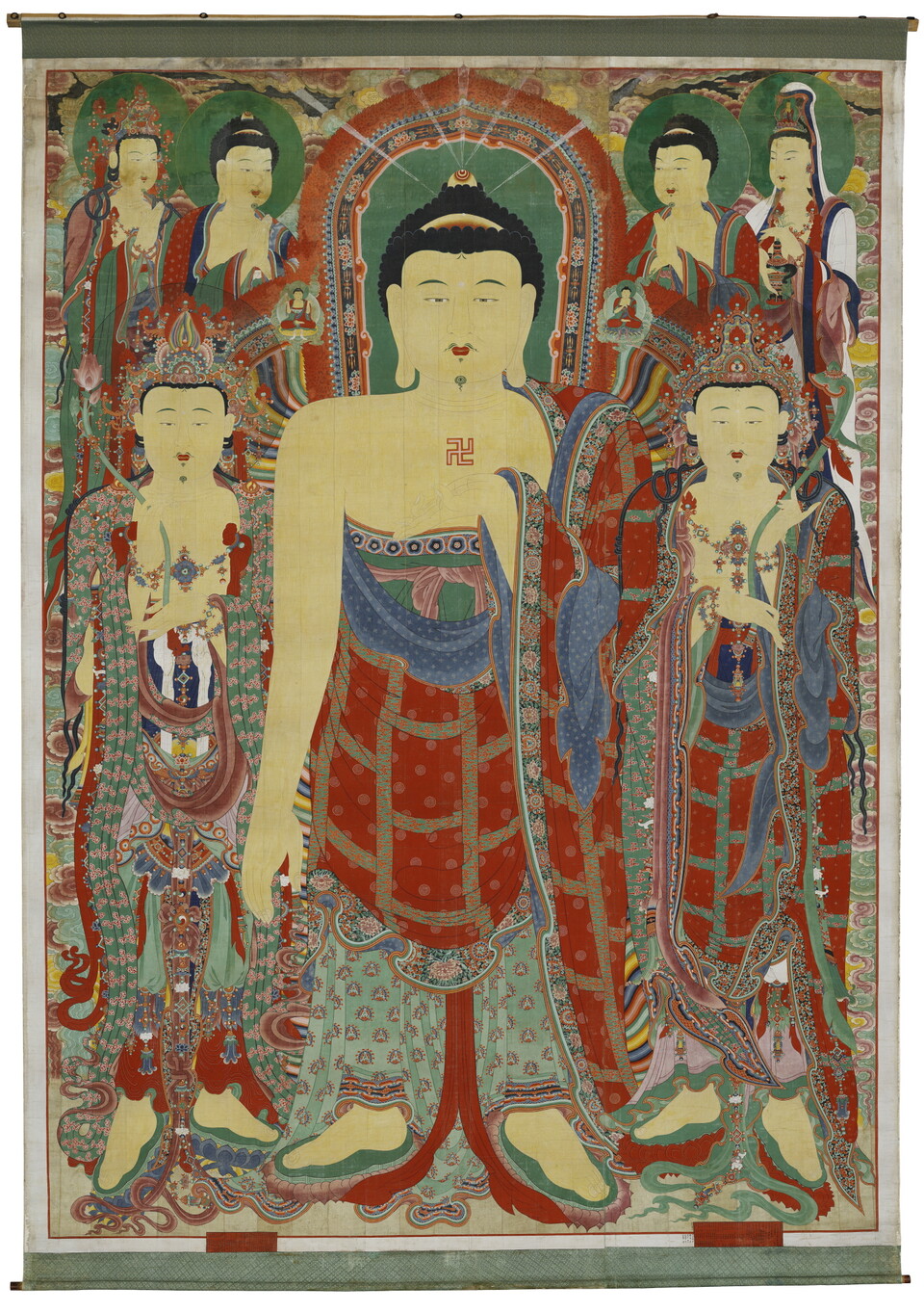 개암사 영산회 괘불탱.