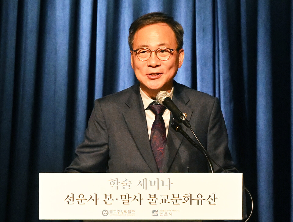 축사하는 김영수 문체부 제1차관.