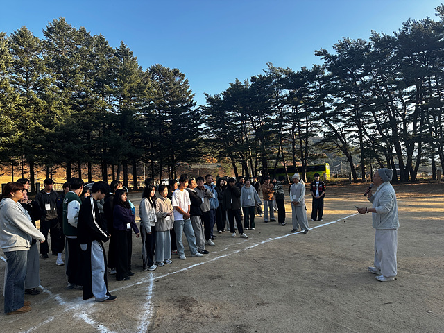 5개 대학 불교 동아리 학생들이 운동회를 통해 교류하는 시간을 가졌다. 