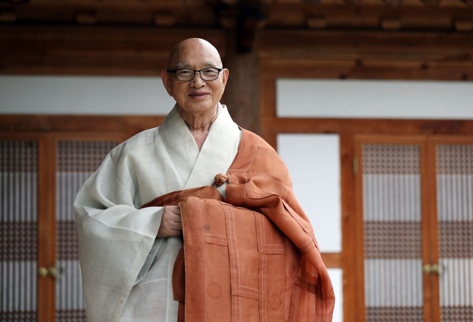 조게종 원로의원 금산당 도영대종사