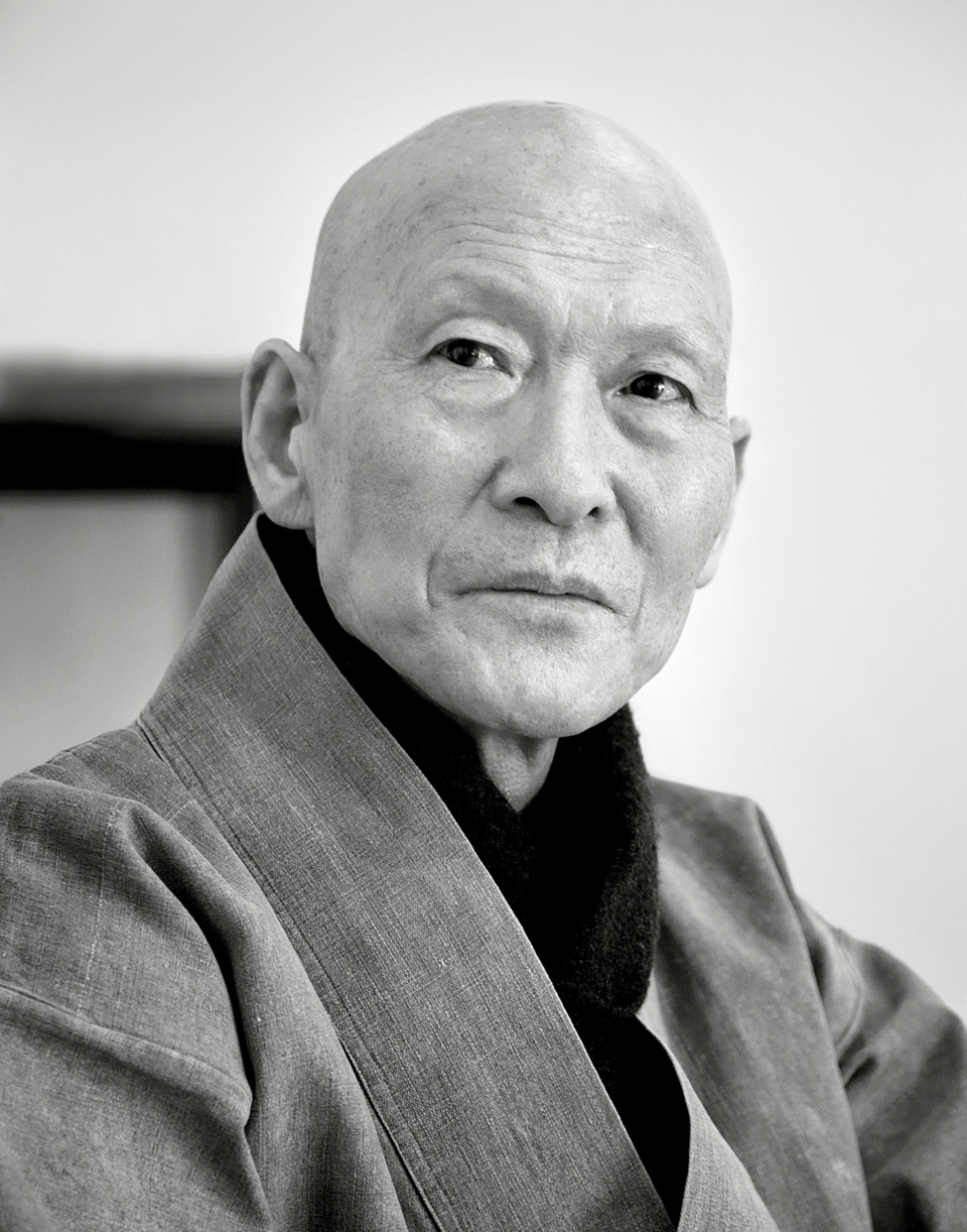 비구 법정스님.