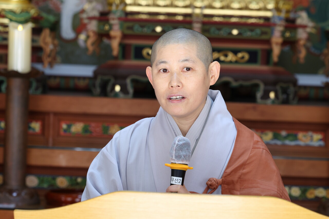 동학사승가대학장 명오스님