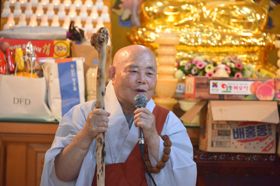 회주 지각스님 말씀